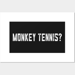 Alan Partridge Monkey Tennis Posters and Art